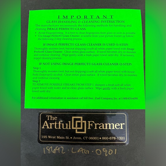 Rochelle Salzer “Marine” Print of Watercolor Signed - Picture 2 of 9